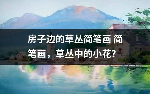 房子边的草丛简笔画 简笔画，草丛中的小花？