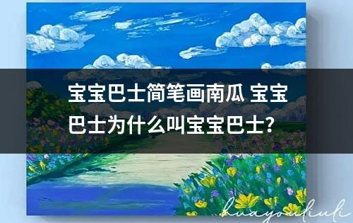 宝宝巴士简笔画南瓜 宝宝巴士为什么叫宝宝巴士？